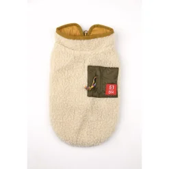 51 Degrees North Jules Coat Beige&Oker - Hondenkleding