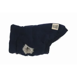 51 Degrees North Velours Dark Navy - Hondenkleding