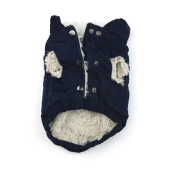 51 Degrees North Velours Dark Navy - Hondenkleding