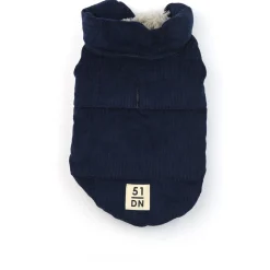 51 Degrees North Velours Dark Navy - Hondenkleding