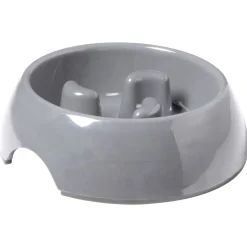 Adori Anti-Schrok Voerbak S 200ml Grijs - Hondenvoerbak