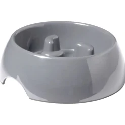 Adori Anti-Schrok Voerbak S 200ml Grijs - Hondenvoerbak