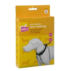 Adori Anti-Trektuig Zwart - Hondenopvoeding