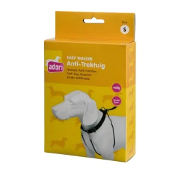Adori Anti-Trektuig Zwart - Hondenopvoeding