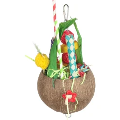 Adori Beach Bum Colada - Vogelspeelgoed - 26x10 cm Multi-Color