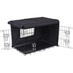 Adori Bench Hoes Zwart - Hondenbench