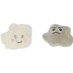 Adori Cloud 2-Pack - Kattenspeelgoed - 6.5x6 cm Assorti