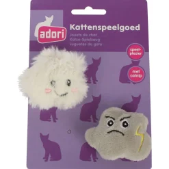 Adori Cloud 2-Pack - Kattenspeelgoed - 6.5x6 cm Assorti