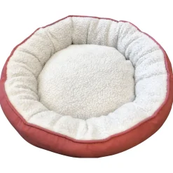 Adori Donut Palmas - Kattenmand - Ø50 cm Pink Wit