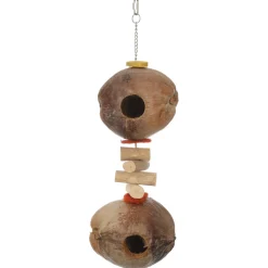 Adori Double Coco Chain - Vogelspeelgoed - 60x21x18 cm Multi-Color