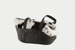 Adori Draagtas Calgary - Hondendraagtas - 30x18x16 cm Koeprint Bruin