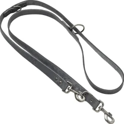 Adori Dresseerlijn Vetleder Met Print 200x1.8 cm - Hondenriem