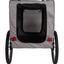 Adori Fietskar - Hondenfietskar - 125x75x95 cm Grijs Zwart