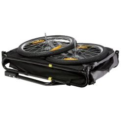 Adori Fietskar Doggy Liner Economy - Hondenfietskar - 125x95x75 cm Grijs Zwart