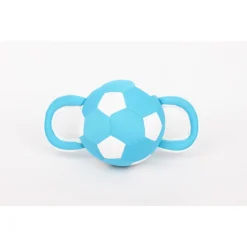 Adori Floating Tug Football - Hondenspeelgoed - 30 cm Blauw Wit