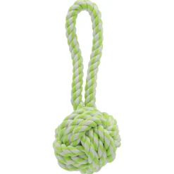 Adori Flos Bal Met Lus Wit&Lime - Hondenspeelgoed