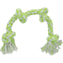 Adori Flostouw Xl Wit&Lime - Hondenspeelgoed