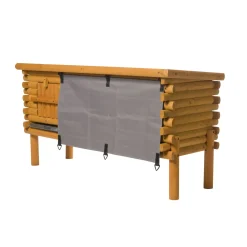 Adori Gordijn Voor Konijnenhokken S Grijs - Dierenverblijf