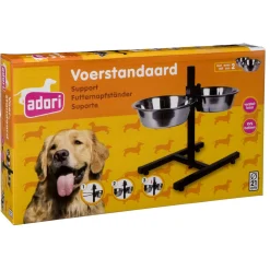 Adori H Standaard Inclusief 2 Bakken - Hondenvoerbak