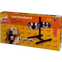 Adori H Standaard Inclusief 2 Bakken - Hondenvoerbak