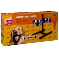 Adori H Standaard Inclusief 2 Bakken - Hondenvoerbak