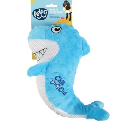 Adori Haai - Hondenspeelgoed - 20 cm Blauw