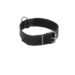 Adori Halsband Vetleder Met Print Zwart - Hondenhalsband