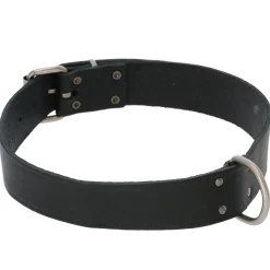 Adori Halsband Vetleder Met Print Zwart - Hondenhalsband