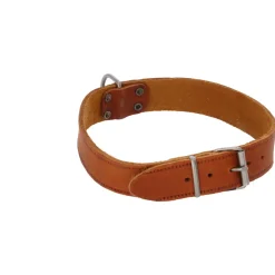 Adori Halsband Vetleder Met Print Cognac - Hondenhalsband