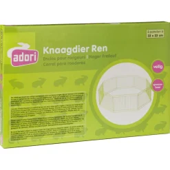 Adori Hamster Ren 8 Panelen - Dierenverblijf - Ø90 cm Groen
