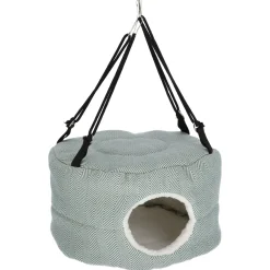 Adori Hangmat Huis Hunk - Slaapplaats - 28x20 cm Groen Grijs