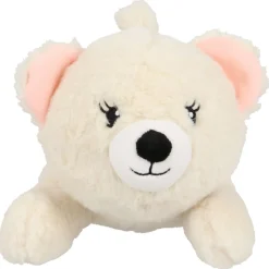 Adori Heart Beat Geruststellend Beertje Soof - Hondenspeelgoed - 31x12x11 cm Wit