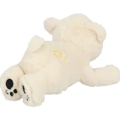 Adori Heart Beat Geruststellend Beertje Soof - Hondenspeelgoed - 31x12x11 cm Wit