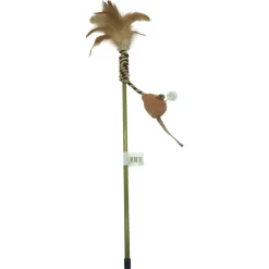 Adori Hengel Muis Met Geluid - Kattenspeelgoed - 40 cm Assorti