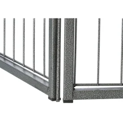 Adori 8-Hoekige Puppyren - Hondenbench - 76x81 cm Grijs