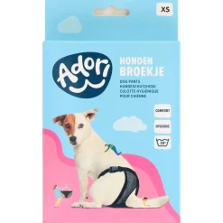 Adori Hondenbroek Luxe Zwart - Hondenloopsheid