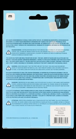 Adori Hondenbroek Luxe Zwart - Hondenloopsheid