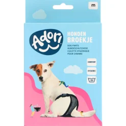 Adori Hondenbroek Luxe Zwart - Hondenloopsheid