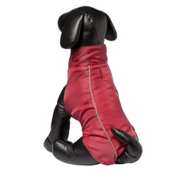 Adori Hondenjas Met Kraag Bordeaux - Hondenkleding