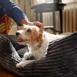 Adori Hondenmand Saar Antraciet - Hondenbed