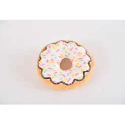 Adori Hondenspeelgoed Donut - Hondenspeelgoed - Ø9.5 cm Wit