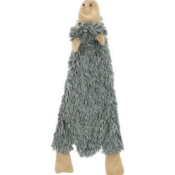 Adori Hondenspeelgoed Skinny Koe - Knuffel - 40 cm Grijs