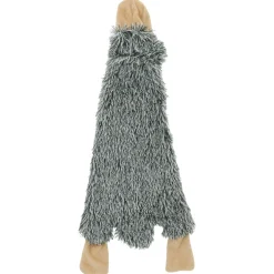 Adori Hondenspeelgoed Skinny Koe - Knuffel - 40 cm Grijs