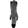 Adori Hondenspeelgoed Skinny Vos - Knuffel - 38 cm Grijs