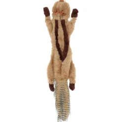 Adori Hondenspeelgoed Skinny Bever - Knuffel - 60 cm Bruin