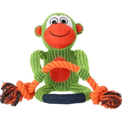 Adori Hondenspeeltje Aap/Eend - Hondenspeelgoed - Assorti 37/45 Cm