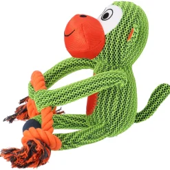 Adori Hondenspeeltje Aap/Eend - Hondenspeelgoed - Assorti 37/45 Cm