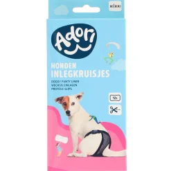 Adori Inlegkruis Hondenbroek Wit - Hondenloopsheid