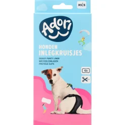 Adori Inlegkruis Hondenbroek Wit - Hondenloopsheid