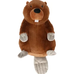 Adori Jumbo Plush Bever - Hondenspeelgoed - 35x21x33 cm 350 g Bruin